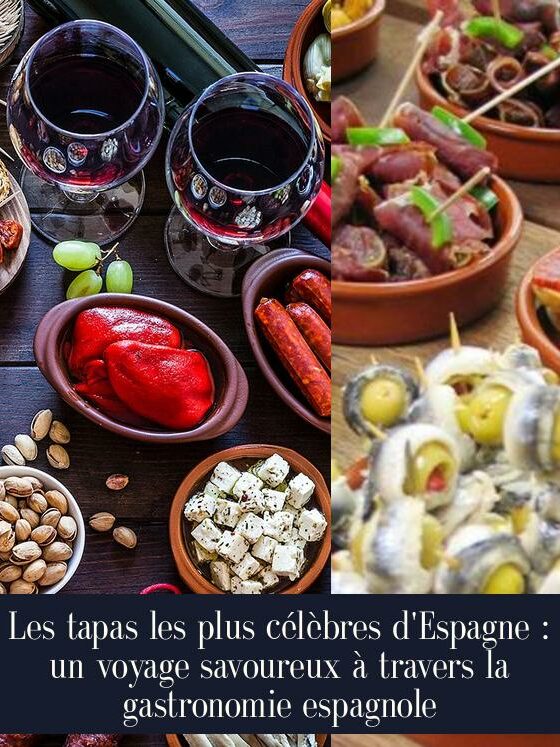 Les tapas les plus célèbres d'Espagne : un voyage savoureux à travers la gastronomie espagnole