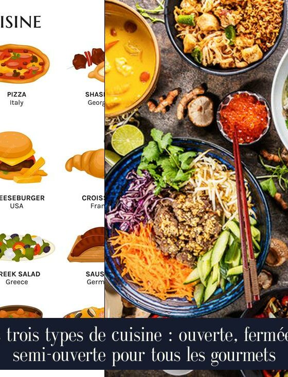 Les trois types de cuisine : ouverte, fermée et semi-ouverte pour tous les gourmets