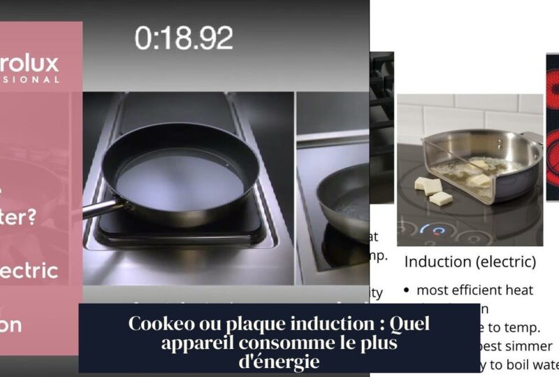 Cookeo ou plaque induction : Quel appareil consomme le plus d'énergie