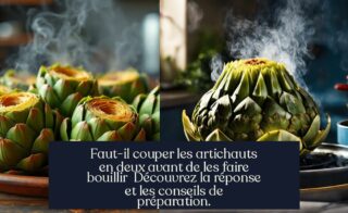 Faut-il couper les artichauts en deux avant de les faire bouillir Découvrez la réponse et les conseils de préparation.