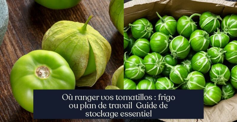 Où ranger vos tomatillos : frigo ou plan de travail Guide de stockage essentiel