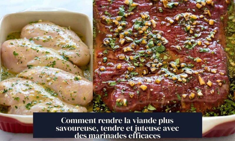 Comment rendre la viande plus savoureuse, tendre et juteuse avec des marinades efficaces