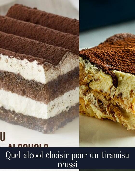 Quel alcool choisir pour un tiramisu réussi