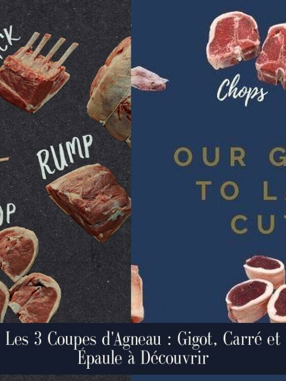 Les 3 Coupes d'Agneau : Gigot, Carré et Épaule à Découvrir