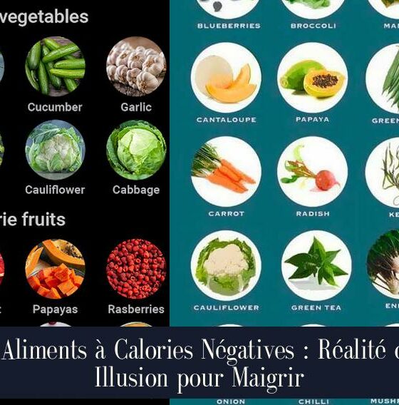 7 Aliments à Calories Négatives : Réalité ou Illusion pour Maigrir