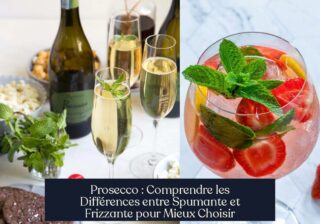 Prosecco : Comprendre les Différences entre Spumante et Frizzante pour Mieux Choisir