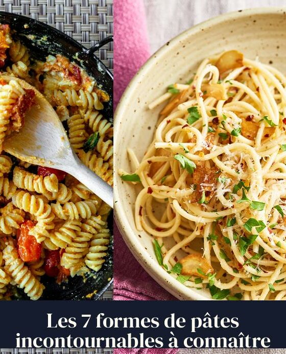 Les 7 formes de pâtes incontournables à connaître