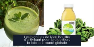 Les bienfaits de l'eau bouillie d'artichaut pour la digestion, le foie et la santé globale