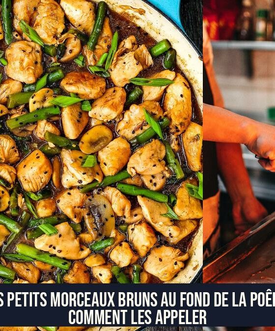 Ces petits morceaux bruns au fond de la poêle : comment les appeler