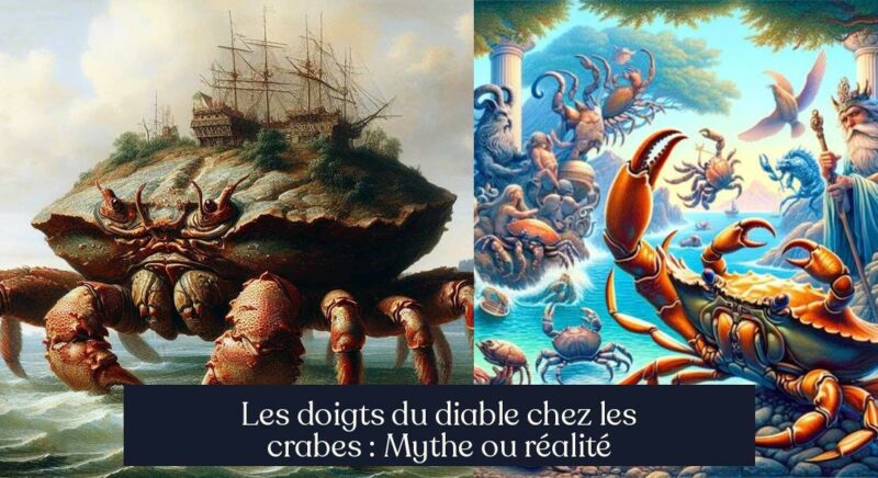 Les doigts du diable chez les crabes : Mythe ou réalité