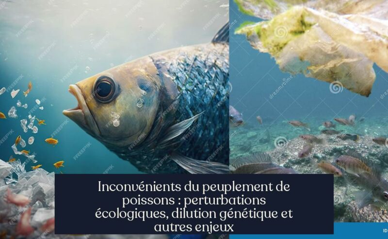 Inconvénients du peuplement de poissons : perturbations écologiques, dilution génétique et autres enjeux