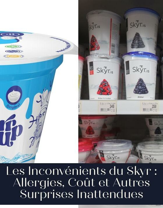 Les Inconvénients du Skyr : Allergies, Coût et Autres Surprises Inattendues
