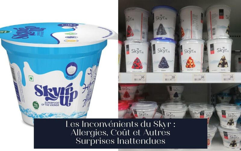Les Inconvénients du Skyr : Allergies, Coût et Autres Surprises Inattendues