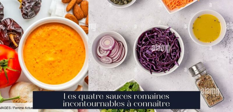 Les quatre sauces romaines incontournables à connaître