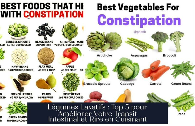 Légumes Laxatifs : Top 5 pour Améliorer Votre Transit Intestinal et Rire en Cuisinant