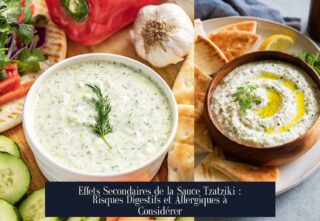 Effets Secondaires de la Sauce Tzatziki : Risques Digestifs et Allergiques à Considérer