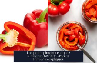 Les petits piments rouges : Chiltepin, Sweety Drop et Pimiento expliqués