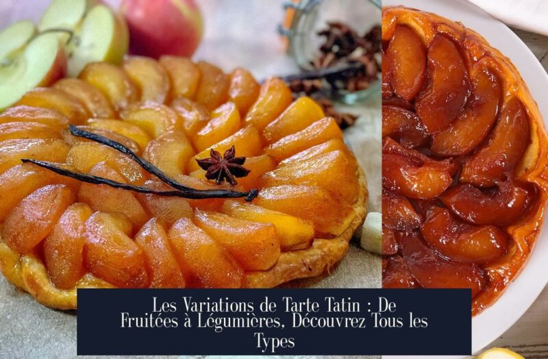 Les Variations de Tarte Tatin : De Fruitées à Légumières, Découvrez Tous les Types