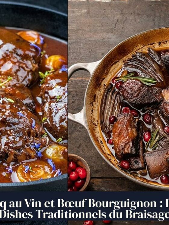 Coq au Vin et Bœuf Bourguignon : Les Dishes Traditionnels du Braisage