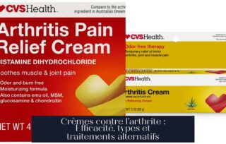 Crèmes contre l'arthrite : Efficacité, types et traitements alternatifs