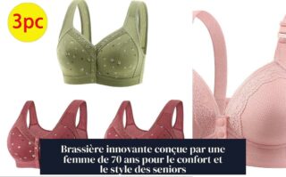 Brassière innovante conçue par une femme de 70 ans pour le confort et le style des seniors
