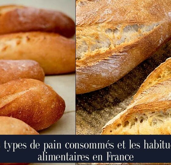 Les types de pain consommés et les habitudes alimentaires en France