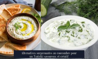 Alternatives surprenantes au concombre pour un Tzatziki savoureux et créatif