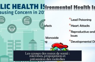 Les causes des maux de santé : microbes, propagation et prévention des maladies