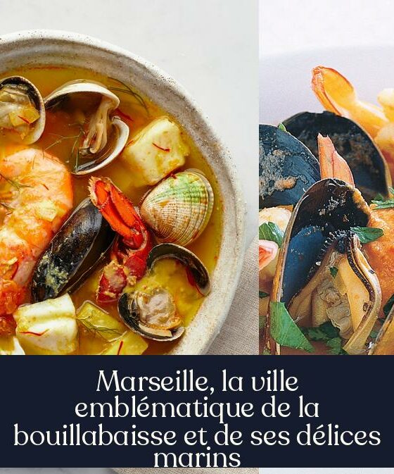 Marseille, la ville emblématique de la bouillabaisse et de ses délices marins