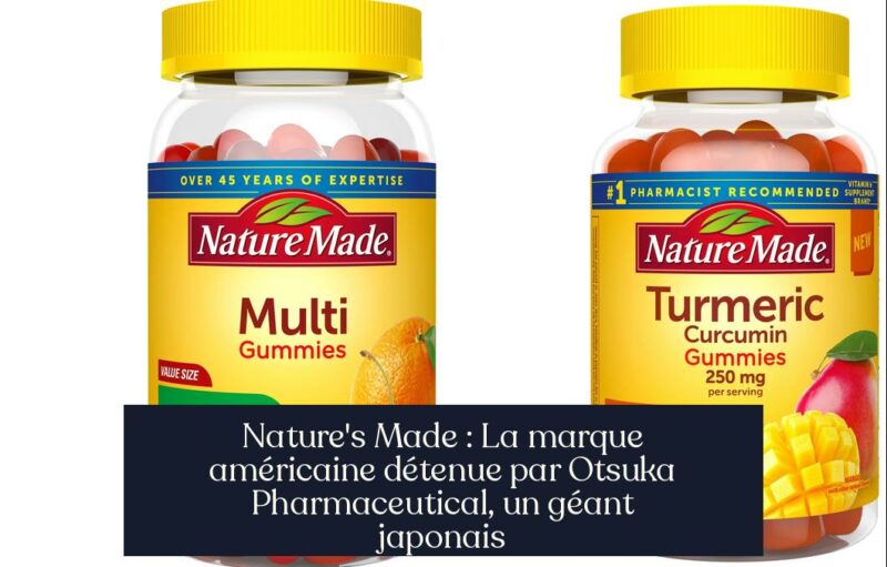Nature's Made : La marque américaine détenue par Otsuka Pharmaceutical, un géant japonais