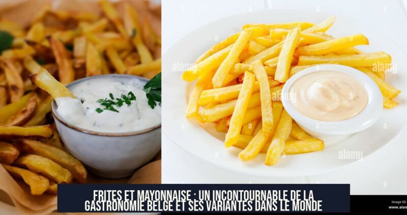 Frites et mayonnaise : un incontournable de la gastronomie belge et ses variantes dans le monde