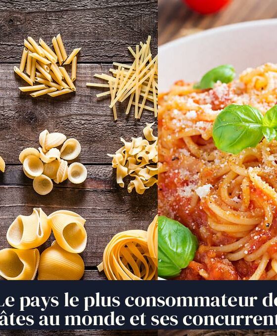 Le pays le plus consommateur de pâtes au monde et ses concurrents