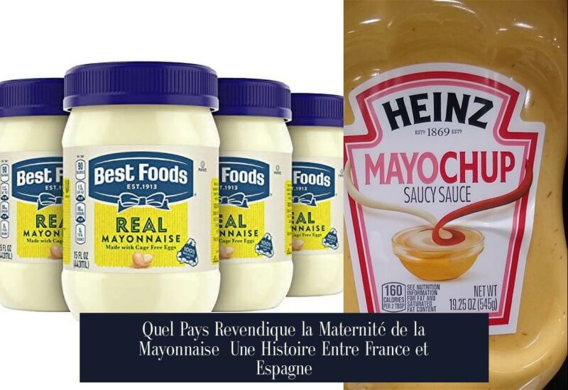 Quel Pays Revendique la Maternité de la Mayonnaise Une Histoire Entre France et Espagne
