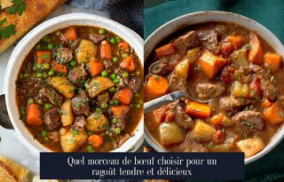 Quel morceau de bœuf choisir pour un ragoût tendre et délicieux