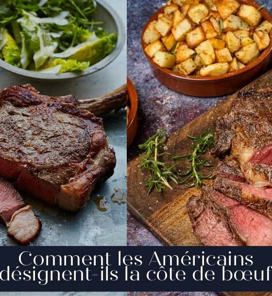 Comment les Américains désignent-ils la côte de bœuf