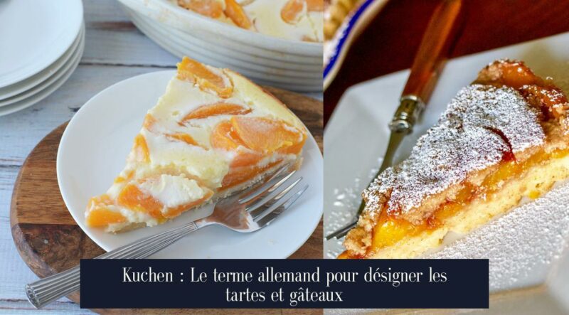 Kuchen : Le terme allemand pour désigner les tartes et gâteaux