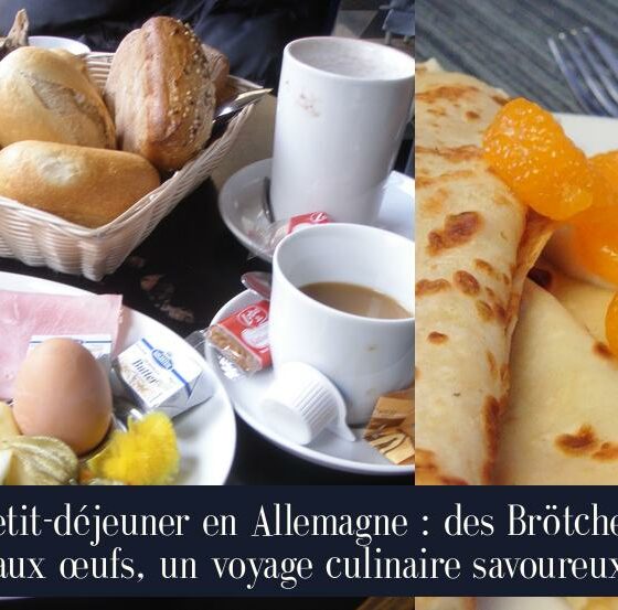 Petit-déjeuner en Allemagne : des Brötchen aux œufs, un voyage culinaire savoureux