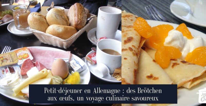 Petit-déjeuner en Allemagne : des Brötchen aux œufs, un voyage culinaire savoureux