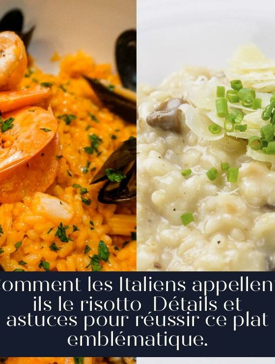 Comment les Italiens appellent-ils le risotto Détails et astuces pour réussir ce plat emblématique.