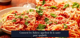 Comment les Italiens appellent-ils la sauce pour spaghetti