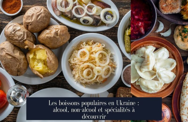 Les boissons populaires en Ukraine : alcool, non-alcool et spécialités à découvrir