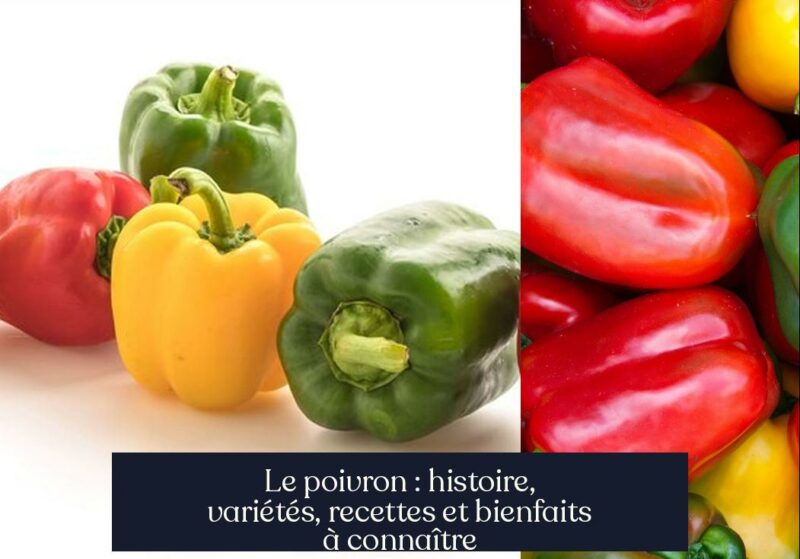 Le poivron : histoire, variétés, recettes et bienfaits à connaître