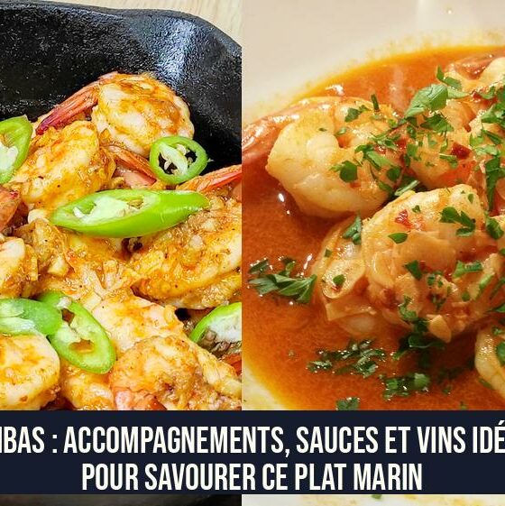 Gambas : Accompagnements, sauces et vins idéaux pour savourer ce plat marin