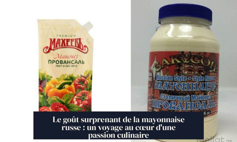 Le goût surprenant de la mayonnaise russe : un voyage au cœur d'une passion culinaire