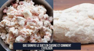 Que signifie le suet en cuisine et comment l'utiliser