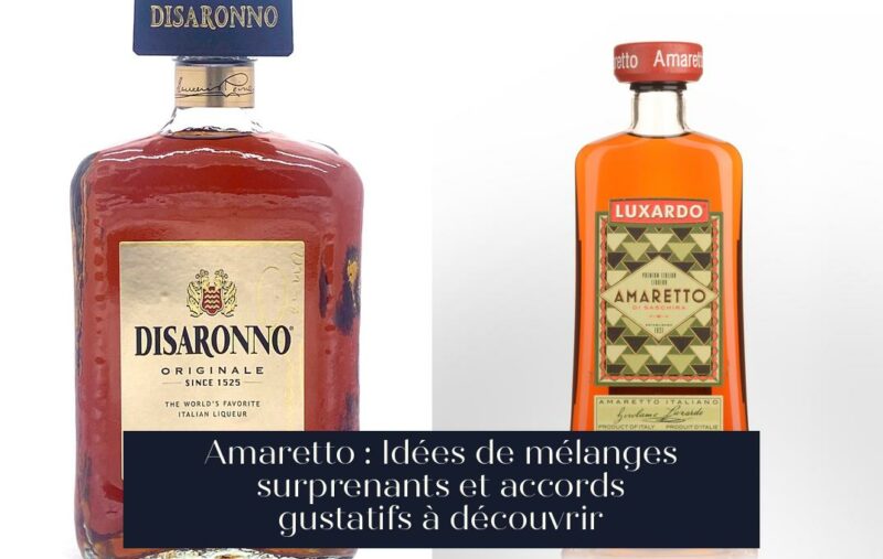 Amaretto : Idées de mélanges surprenants et accords gustatifs à découvrir