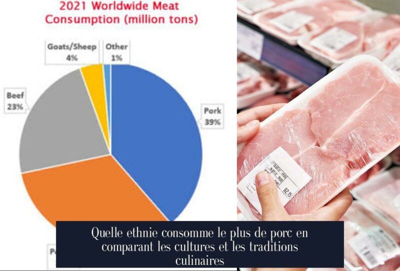 Quelle ethnie consomme le plus de porc en comparant les cultures et les traditions culinaires
