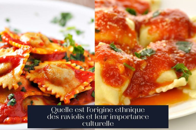 Quelle est l'origine ethnique des raviolis et leur importance culturelle