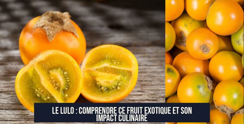 Le Lulo : Comprendre ce Fruit Exotique et Son Impact Culinaire