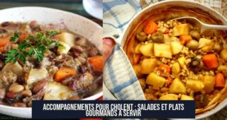 Accompagnements pour cholent : salades et plats gourmands à servir